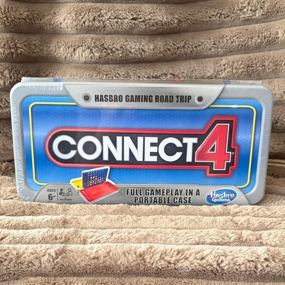 Hasbro Other - Hasbro Connect 4 Travel Edition - Red and Blue